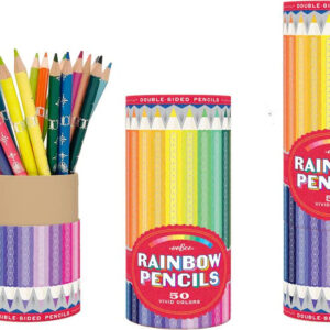 Rainbow Pencils (double-sided pencils - 25 pencils, 50 colors)