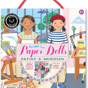 Musician & Artist (paper dolls + dino sets )