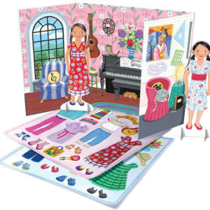 Musician & Artist (paper dolls + dino sets )