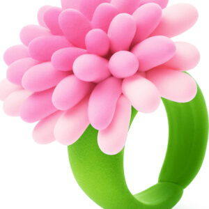 Hey Clay Bijou Flower Rings
