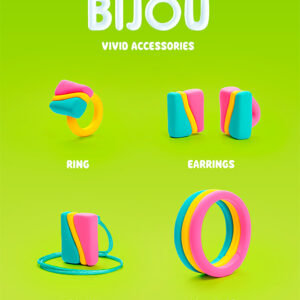 Hey Clay Bijou Vivid Accessories