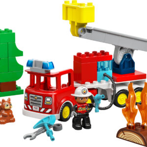 LEGO DUPLO Town: Fire Truck with Hose and Firefighter