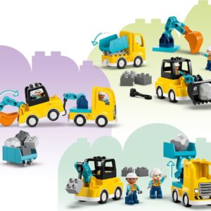 LEGO DUPLO Town: 3 in 1 Construction Vehicles