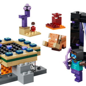 LEGO Minecraft: Nether & End Portal Journey