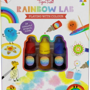 Rainbow Lab Playing With Color