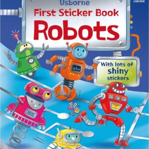 First Sticker Books Robots