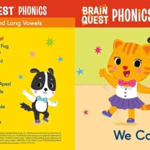 Brain Quest Phonics Readers: Set 1: 12 Decodable Readers: Short and Long Vowels