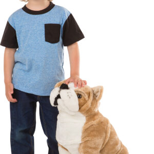 English Bulldog Dog Giant Stuffed Animal