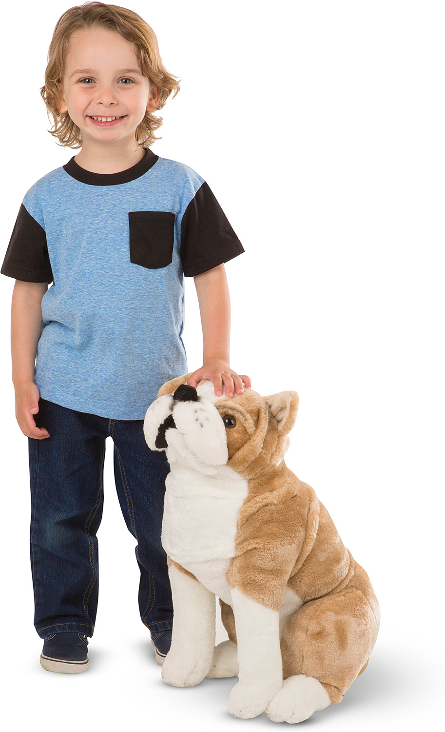 English Bulldog Dog Giant Stuffed Animal