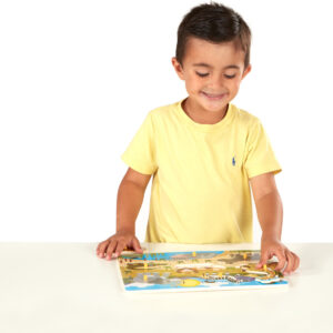 Safari Peg Puzzle - 7 Pieces