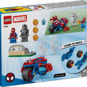 Lego 11206 Spidey on his Motorcycle vs Rhino