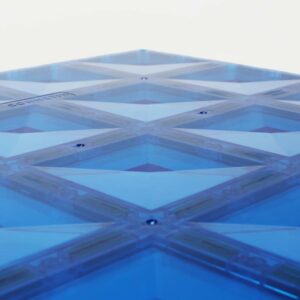 Connetix Rainbow Blue & Green Base Pack 2PC