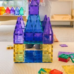 Connetix Rainbow Blue & Green Base Pack 2PC