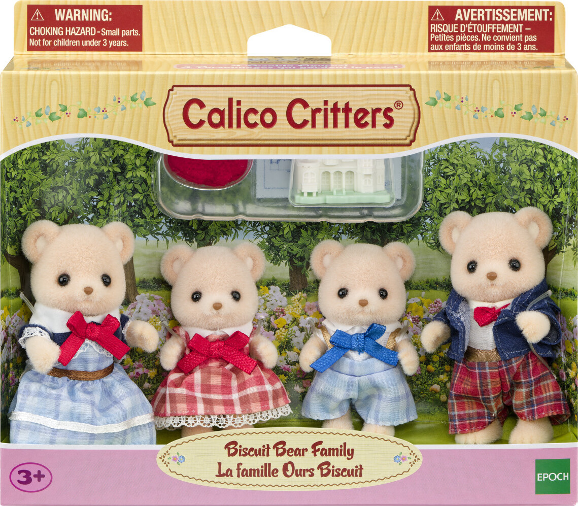 Calico Critters Biscuit Bear Family