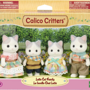 Calico Critters Latte Cat Family