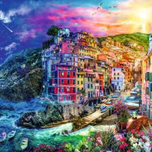 Colorful Cinque Terre 2000 Pc Puzzle