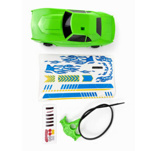 Speed Ripperz Muscle Car Rip Cord Racer Nitro_Box Contents