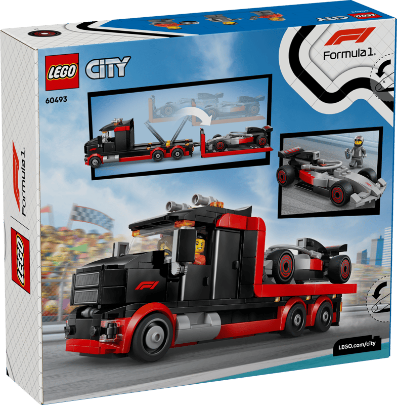 LEGO City 60493 F1 Display Truck with Audi F1 Race Car