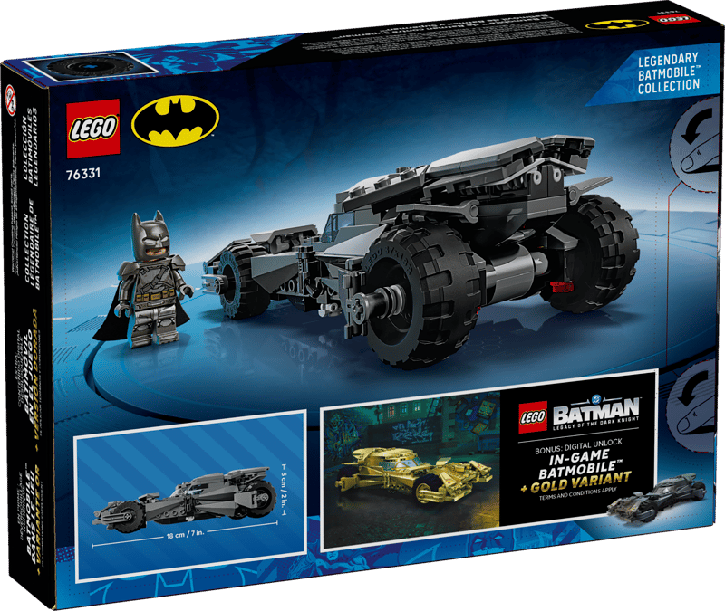 Lego 76331 Batman v Superman Batmobile