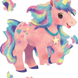 48 Pc Jumbo Puzzle - Unicorn