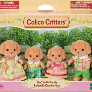Calico Critters Toy Poodle Family