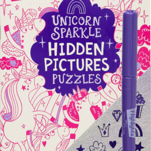 Unicorn Sparkle Hidden Pictures Puzzles: Find Over 300 Hidden Objects in this Unicorn-Themed Seek and Find Book for Kids 6 and Up