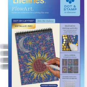 Lifelines FlowArt Dot-By-Letter Metallic Ink - Into the Galaxy