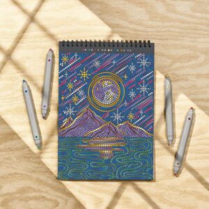 Lifelines FlowArt Dot-By-Letter Metallic Ink - Into the Galaxy