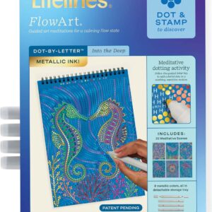 Lifelines FlowArt Dot-By-Letter Metallic Ink - Into the Deep