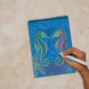 Lifelines FlowArt Dot-By-Letter Metallic Ink - Into the Deep