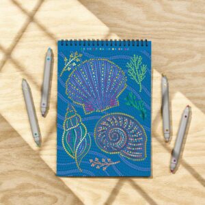 Lifelines FlowArt Dot-By-Letter Metallic Ink - Into the Deep