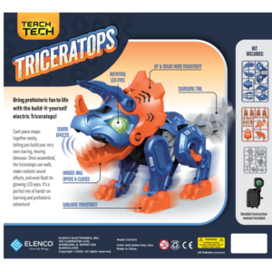 Teach Tech Triceratops Robot DIY Kit