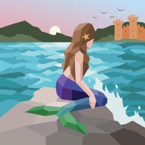 Paint by Sticker Kids: Fairytale Magic: Create 10 Pictures One Sticker at a Time! Includes Foil Stickers