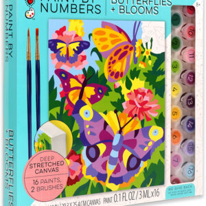 Paint By Numbers - Butterflies + Blooms
