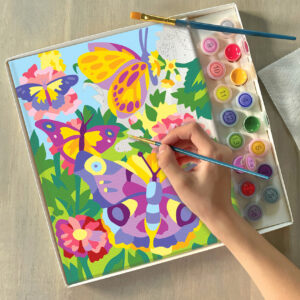 Paint By Numbers - Butterflies + Blooms