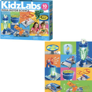Steam Powered Kids Kidzlabs Mega Motor Science