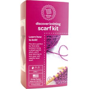 Discover Knitting Scarf Kit
