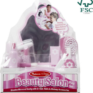 Wooden Beauty Salon Play Set
