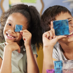 Magna-Tiles microMags Travel Deluxe 55 Piece Set