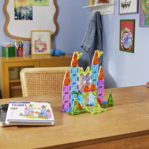 Magna-Tiles microMags Travel Deluxe 55 Piece Set
