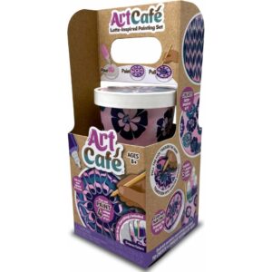 Art Cafe Latte Inspired Panting Dreamy Colors