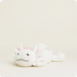 White Axolotl Weighted Heatable Plush