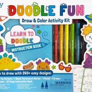 Doodle Fun Draw & Color Activity Kit