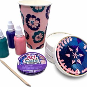 Art Café Latte-Inspired Painting Set - Dreamy Colors