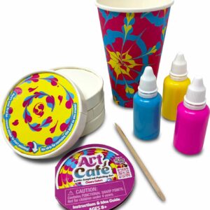 Art Café Latte-Inspired Painting Set - Cheery Colors