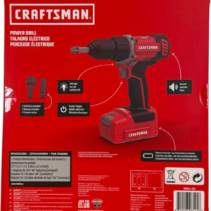 Craftsman Battery Operated Power Drill