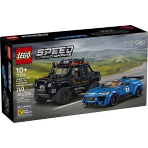 LEGO Speed Champions 77264 Jaguar Project 7 and Land Rover Defender