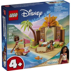 Lego Disney 43282 Moana Village House and Boat