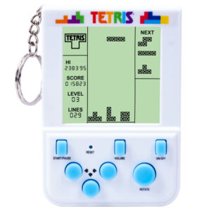 Tetris Game Keyring