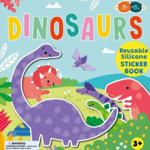 Silicone Sticker Book - Dinosaurs